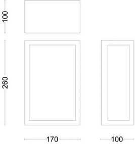 Philips - Kültéri fali lámpa ALZOR 1xE27/25W/230V IP44