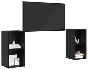 TV szekrény garnitúra 2 pcs Musta tammi 72 x 35 x 36.5 cm