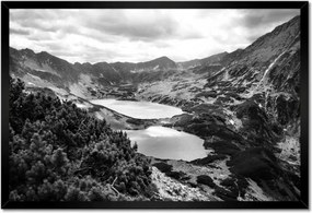 Poszterek keretben 60x40 Tátra Lengyel hegyek Kilátás