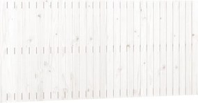 vidaXL fehér tömör fenyőfa fali fejtámla 185x3x90 cm