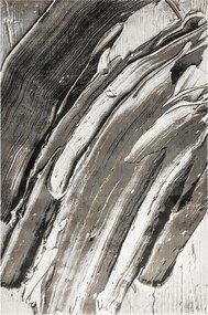 Nappali Szőnyeg Szürke Krém Arany Elegáns Absztrakt Verano 120x170 cm