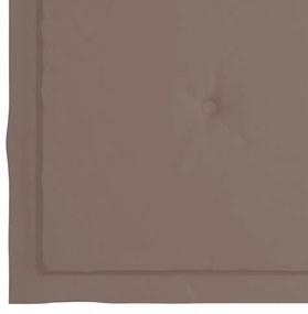 6 db tópszínű oxford szövet kerti székpárna 40x40x4 cm