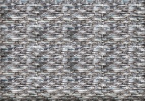 Fotótapéta Kő Szürke vinil 460x300 Valósághű kő textúra +ragasztó