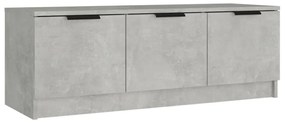 betonszürke szerelt fa TV-szekrény 102 x 35 x 36,5 cm