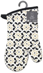 Pamut-szilikon edényfogó kesztyű Solaris – douceur d'intérieur