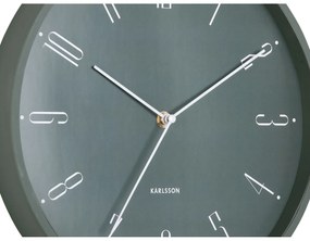 Karlsson 5988GR design falióra szürke, átmérő 30 cm