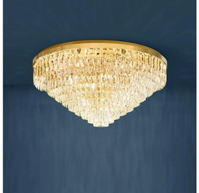 Eglo 39461 - Mennyezeti lámpa VALPARAISO 25xE14/40W/230V arany