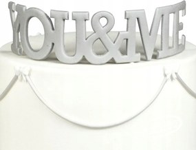 Fmm You&amp;me feliratú süteménykiszúró, 4 x 13 cm