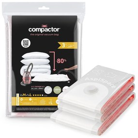 Vákuumzsák készlet 3 db-os Space Save M/L – Compactor