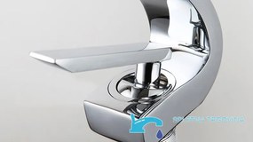 Álló fürdőszobai csaptelep EYN KA933141 ívelt kialakítással, sárgaréz testtel, többféle színváltozatban