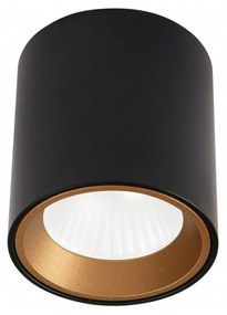 Maxlight TUB mennyezeti lámpa, fekete, 3000 K, beépített LED, 572 lm, 1x7W, MAXLIGHT-C0211