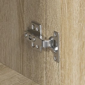 Tálaló Sonoma tölgy Szerelt fa 120 x 36 x 69 cm Tárolás