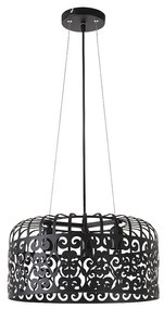 Rabalux Rabalux 2158 - Csillár ALESSANDRA 3xE27/60W/230V fekete RL2158