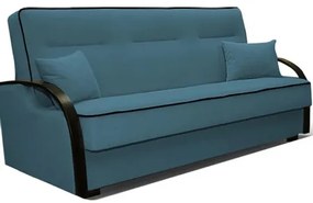 Kanapé + fotel 131 ELLA Kék+fekete
