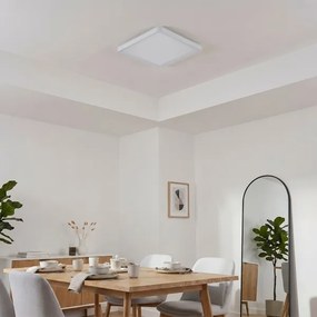 BRILAGI - LED dimmelhető mennyezeti lámpatest ESTELA SQUARE LED/36W/230V 31x31 cm fehér + távirányítóval