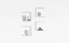 Fali polc Base - White