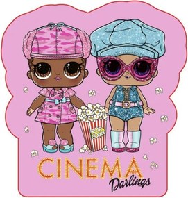 LOL Surprise Cinema formapárna, díszpárna 31x38 cm