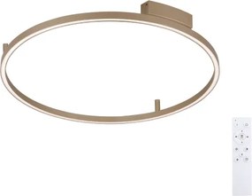 Brilagi - PORTOFINO LED dimmelhető lámpatest, 60W/230V, átmérő 80 cm, bézs + távirányító