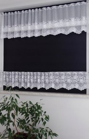 Mg Irigység jacquard 1280 Fehér 200x50cm M Lengyel