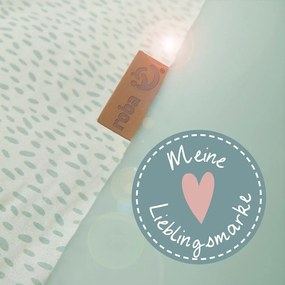 Világoszöld játszószőnyeg 100x100 cm Woodland Buddies – Roba