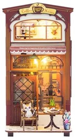 2Kids Toys - 3D LED könyvtámasz puzzle Kávézó 2xAAA elemmel