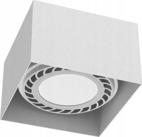 Mennyezeti spot lámpatest fehér négyzet alakú spot GU10 Brosline