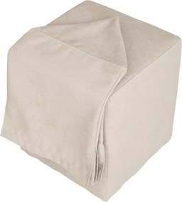 Cube H puff huzattal - K08 szövet - krém R