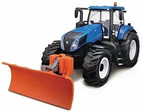 Maisto Tech RC, New Holland traktor szántóval, 2.4Ghz, kék, kék