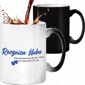 Mágikus Bögre Fekete Matt Senki Más Nem Akarna Engem Évfordulóra