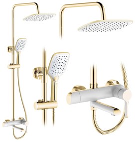 Zuhanyszett REA MELIA  WHITE GOLD