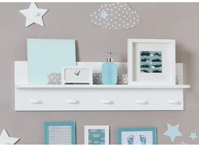 Fehér fali gyerek fogas Dreamworld 3 – Roba