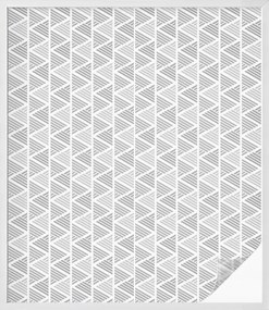 Konyhai Fürdőszoba Ablakfólia Adatvédelem Rombusz mintás 100x116