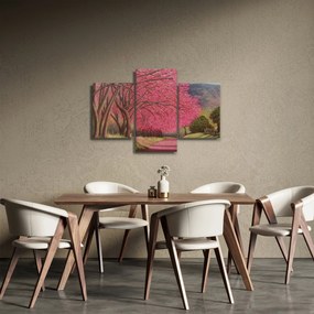 Virágzó fák képe (90x60 cm)