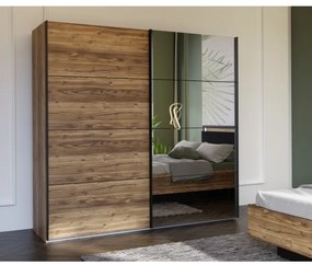 Tükrös gardróbszekrény OREN 220x210 cm artisan tölgy