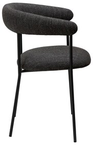 Antracitszürke fotel Plenti – DAN-FORM Denmark