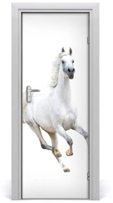 Ajtómatrica Fehér ló galopp 75x205 cm