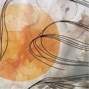 Fotótapéta Fali tapéta a nappaliba Harmonikus absztrakt 250x250 Ragasztó