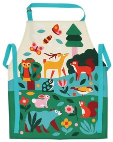 Pamut gyerek kötény Woodland – Rex London