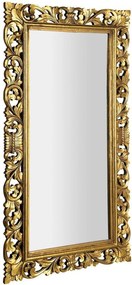 Sapho Scule &amp; Samblung tükör 80x150 cm négyszögletes arany IN338