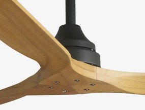 FARO 33718DC ALO L mennyezeti ventilátor fa/fekete, 152 cm, DO-val