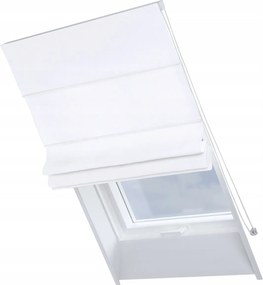 Kész redőny Rimini tetőtéri ablakra 50x60cm fehér