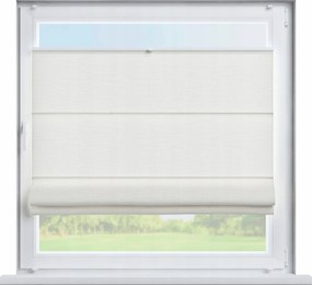 Kész pliszírozott roló római Szicília 80x170cm fehér