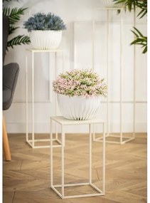 Virágállvány 40x24 cm krémes