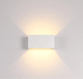 LED-es homlokzati fali lámpa Kültéri kerti fali lámpa Felső Alsó 24W IP65