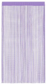 2 db lila zsinórfüggöny 140 x 250 cm