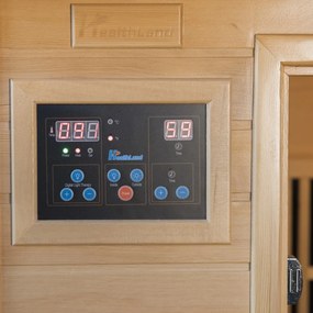 Sauna DeLuxe 4004 Carbon, világosbarna