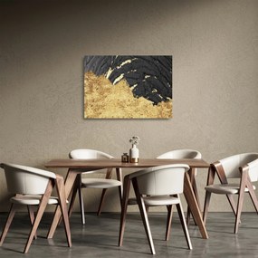 Üveg kép - Arany szerkezet N⁰1 (70x50 cm)