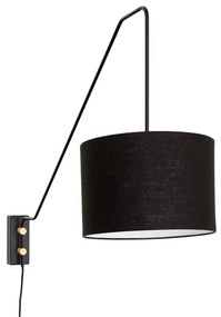 Fekete fali lámpa ø 25 cm Jex – Kave Home