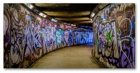 Akrilüveg fotó Graffiti a metróban oah-104211648