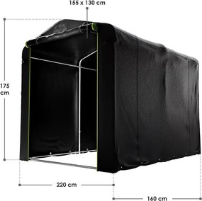 Juskys Tároló sátor M - antracit